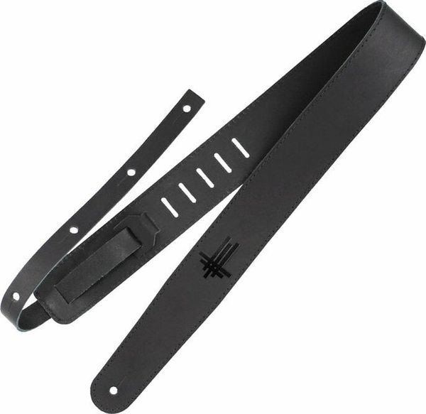 Richter Richter Nergal Signature Кожен колан за китара Black