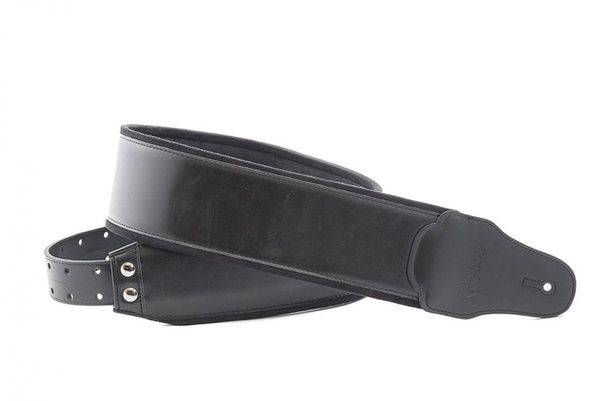 RightOnStraps RightOnStraps Bassman Кожен колан за китара B-Charm Black