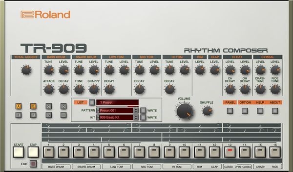 Roland Roland TR-909 Key (Дигитален продукт)