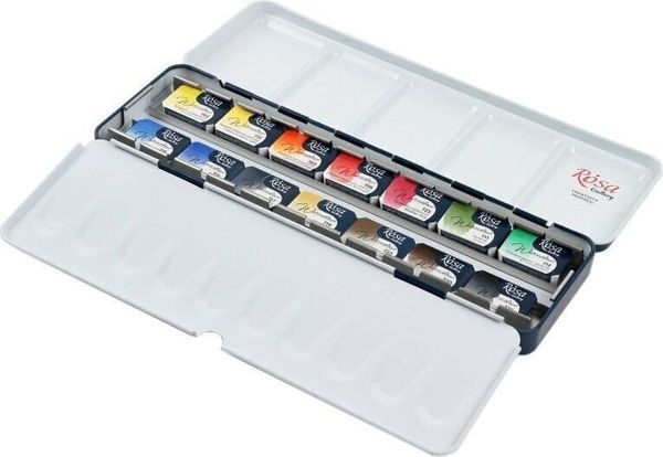 Rosa Rosa 340014 Комплект акварелни бои Classic 14 x 2,5 ml