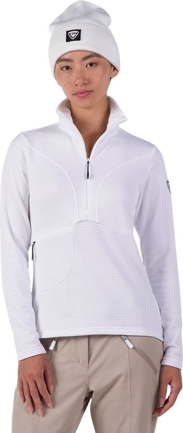 Rossignol Rossignol Blackside Womens Half Zip Fleece Top White M Дреха с качулка