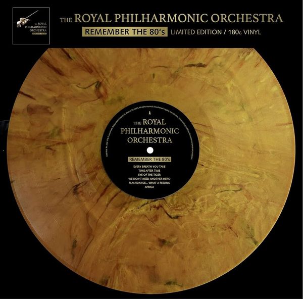 Royal Philharmonic Orchestra Royal Philharmonic Orchestra - Remember The 80's (Limited Edition) (Numbered) (Golden Marbled Coloured) (LP)