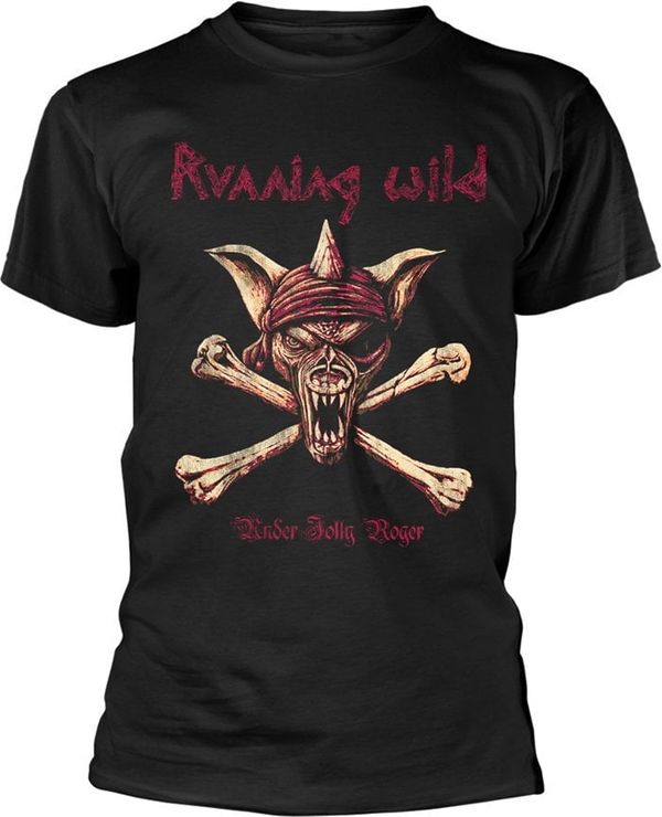 Running Wild Running Wild Риза Under Jolly Roger Crossbones Black XL