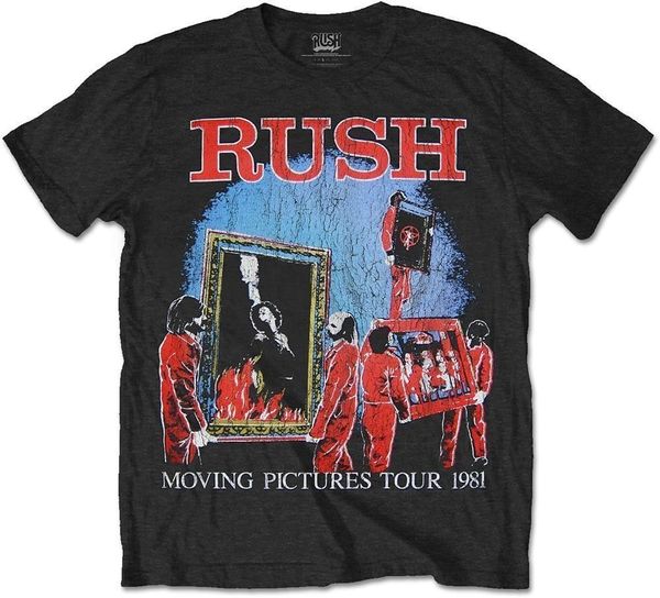 Rush Rush Риза 1981 Tour Unisex Black XL