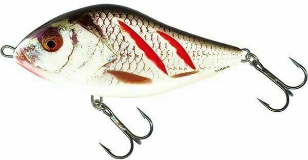 Salmo Salmo Slider Sinking Wounded Real Grey Shiner 10 cm 46 g