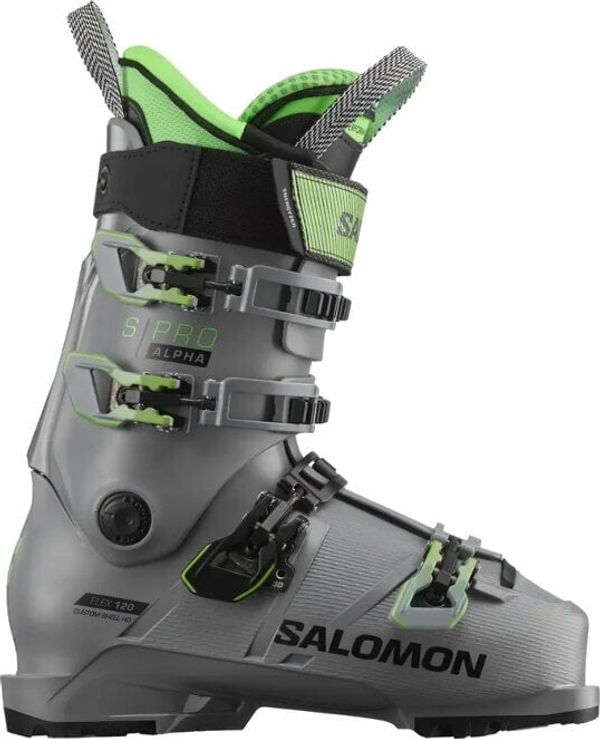 Salomon Salomon S/Pro Alpha 120 Steel Grey/Pastel Neon Green 1/Black 26/26,5 22/23