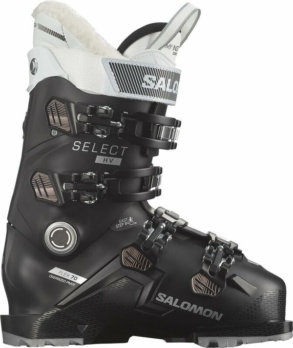 Salomon Salomon Select HV 70 W GW Black/Rose Gold Met./White 26/26,5 Обувки за ски спускане