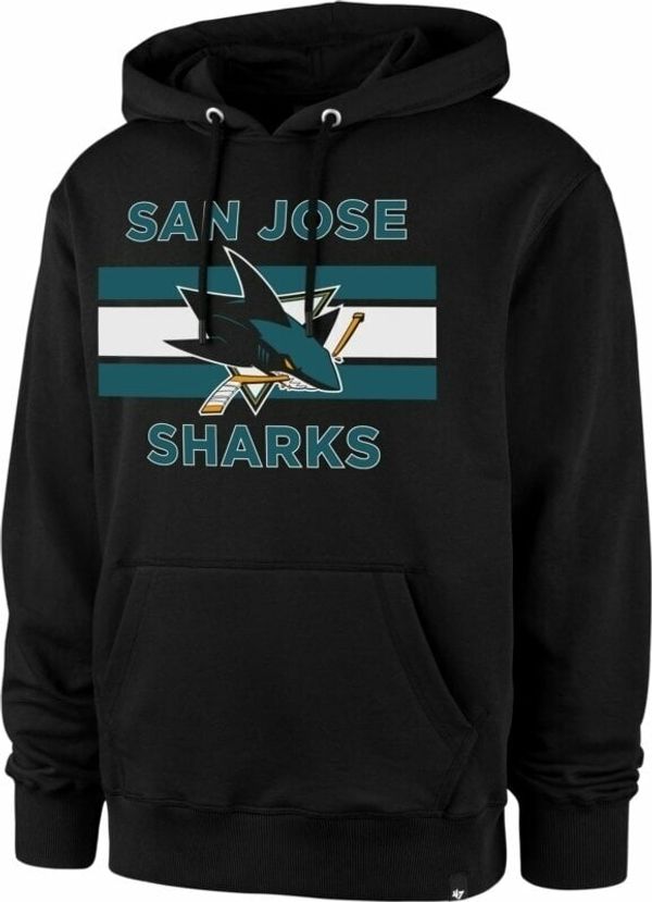 San Jose Sharks San Jose Sharks NHL Burnside Pullover Hoodie Jet Black M Суичъра