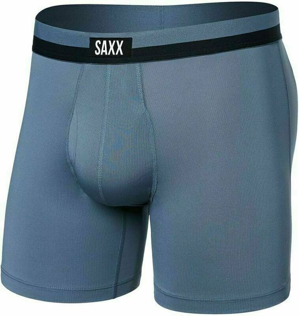 SAXX SAXX Sport Mesh Boxer Brief Stone Blue 2XL Фитнес бельо
