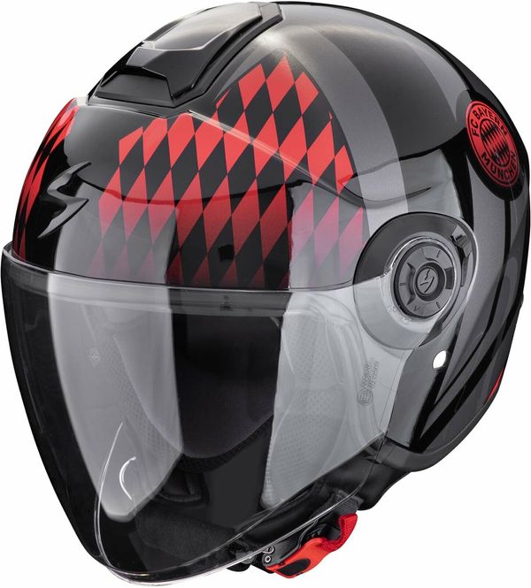 Scorpion Scorpion EXO-CITY II FC BAYERN Black/Red M Каска