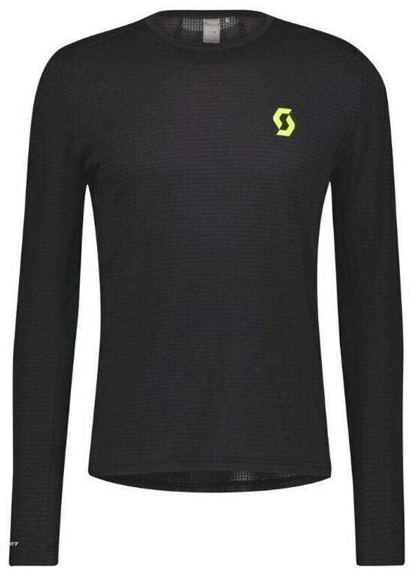 Scott Scott RC Run LS Mens Shirt Black/Yellow XL