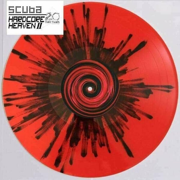 SCUBA SCUBA - Hardcore Heaven II (Red, Black Splatter Coloured) (12" Vinyl)