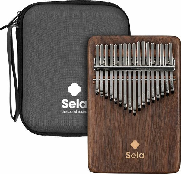 Sela Sela Kalimba 17 Black Walnut Solid Калимба