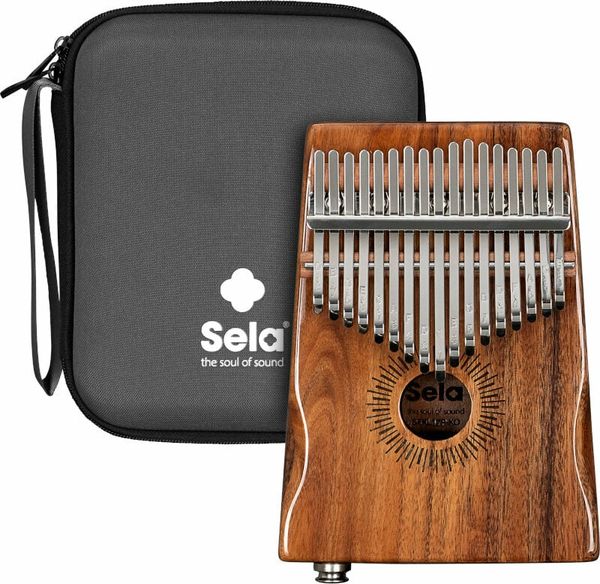 Sela Sela Kalimba 17 Koa Hollow with Pickup Калимба