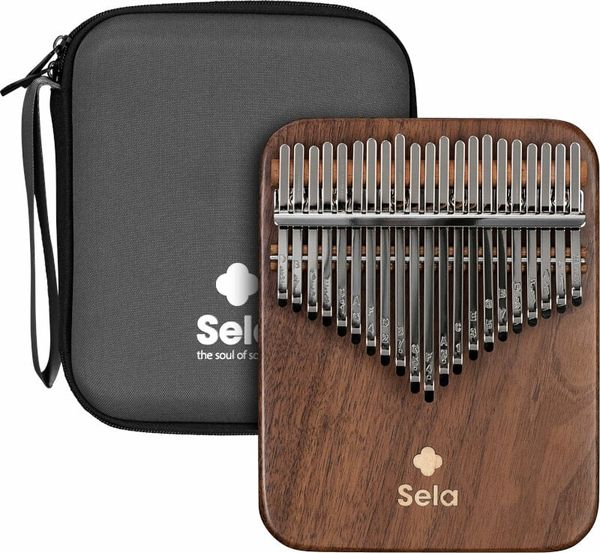 Sela Sela Kalimba 21 Black Walnut Solid Калимба