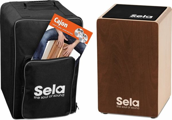 Sela Sela Primera Brown Bundle Дървен кахон
