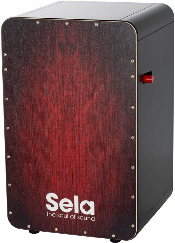 Sela Sela SE 047 CaSela Дървен кахон Black/Red Dragon