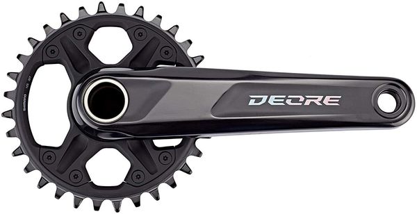 Shimano Shimano Deore FC-M6100-1 Crankset 1x12-Speed 175mm 32T Black without Bottom Bracket