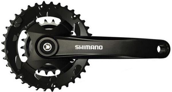 Shimano Shimano FC-MT101-2 Crankset 2x9-Speed 175mm 36/22T Black