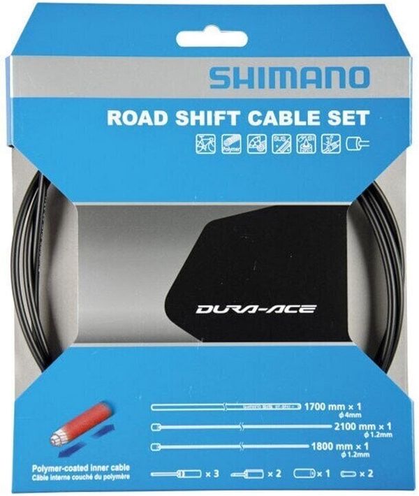 Shimano Shimano Road Shifting Cable Set Polymer Coating Black - Y63Z98910
