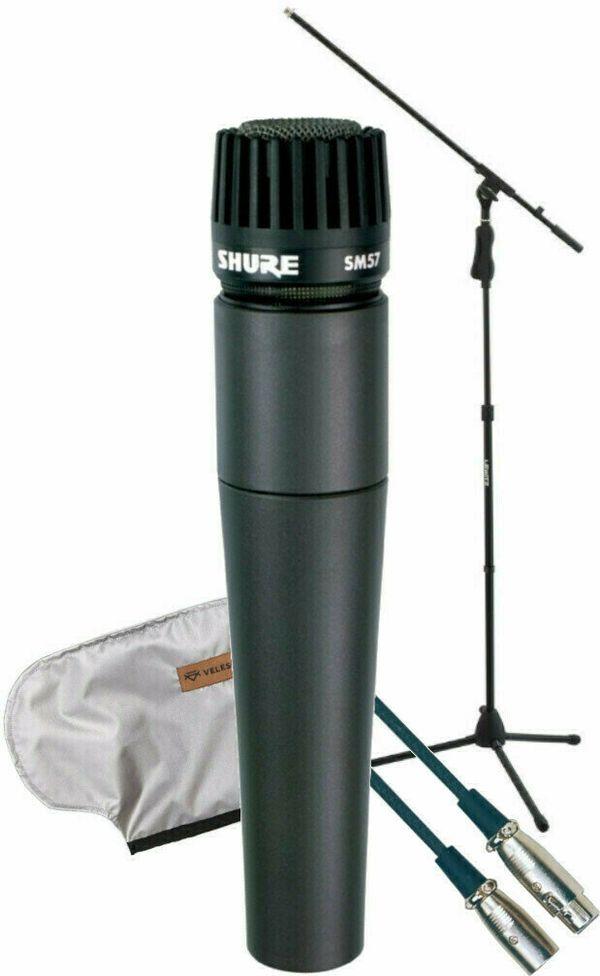 Shure Shure SM57-LCE SET Инструментален динамичен микрофон