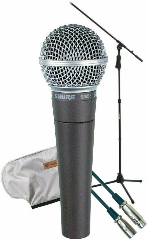 Shure Shure SM58-LCE SET Вокален динамичен микрофон