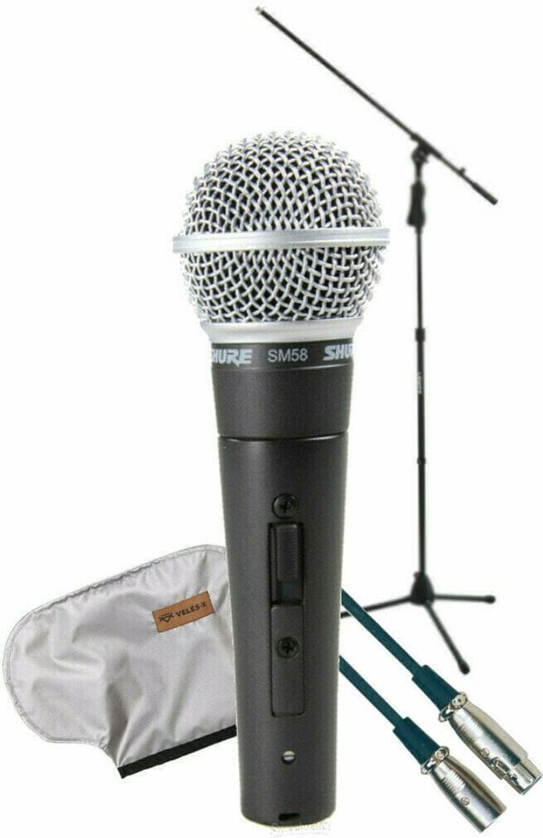 Shure Shure SM58-SE SET Вокален динамичен микрофон