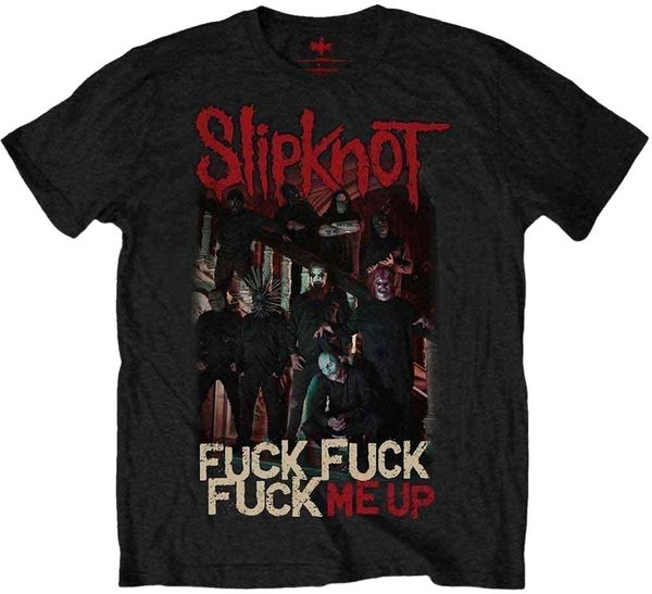 Slipknot Slipknot Риза Fuck Me Up Unisex Black 2XL