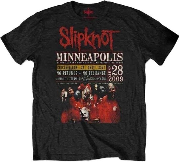 Slipknot Slipknot Риза Minneapolis '09 Unisex Black S
