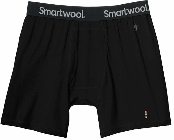Smartwool Smartwool Tермобельо Men's Merino Boxer Brief Boxed Black 2XL