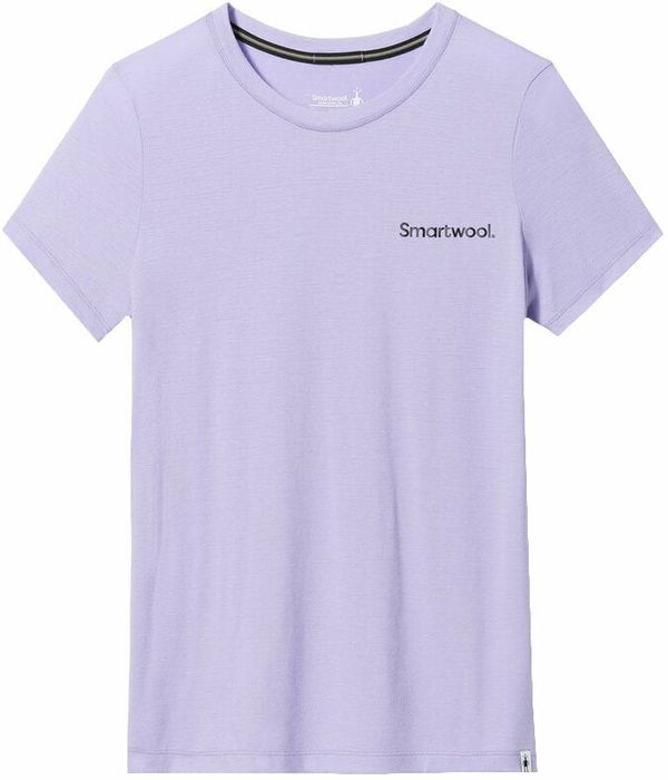 Smartwool Smartwool Women's Explore the Unknown Graphic Short Sleeve Tee Slim Fit Ultra Violet M