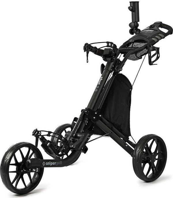 Snipergolf Snipergolf Shot 2.0 Black/Black Ръчна количка за голф