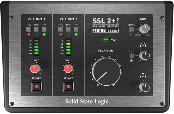 Solid State Logic Solid State Logic SSL 2+ MKII USB аудио интерфейс