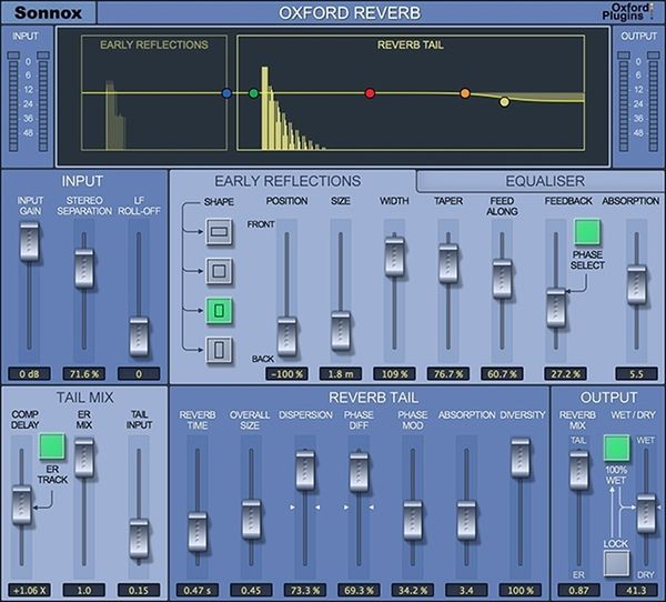 Sonnox Sonnox Oxford Reverb (Native) (Дигитален продукт)