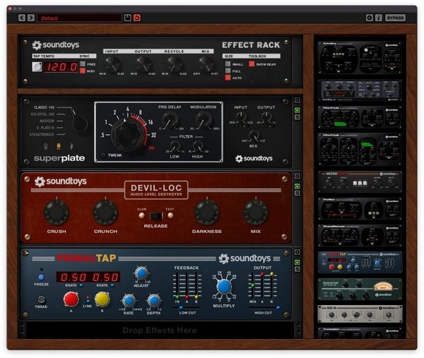 SoundToys SoundToys Effect Rack 5 (Дигитален продукт)