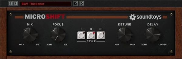 SoundToys SoundToys MicroShift 5 (Дигитален продукт)
