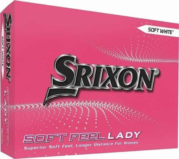 Srixon Srixon Soft Feel Lady Golf Balls Soft White Нова топка за голф