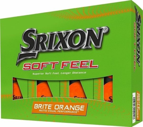 Srixon Srixon Soft Feel Brite 13 Golf Balls Brite Orange