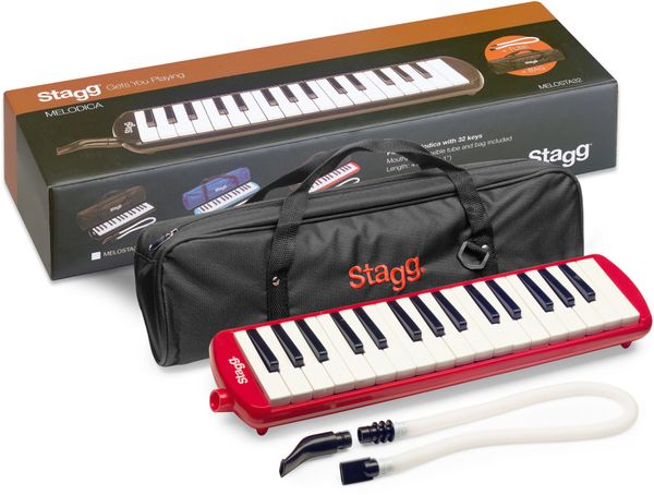 Stagg Stagg Melosta 32 Мелодика Червен