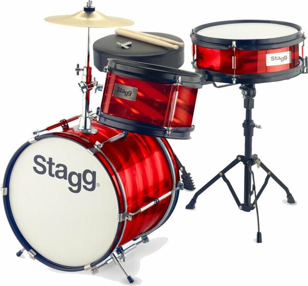 Stagg Stagg TIM JR 3/12B RD Детски комплект барабани Червен Red