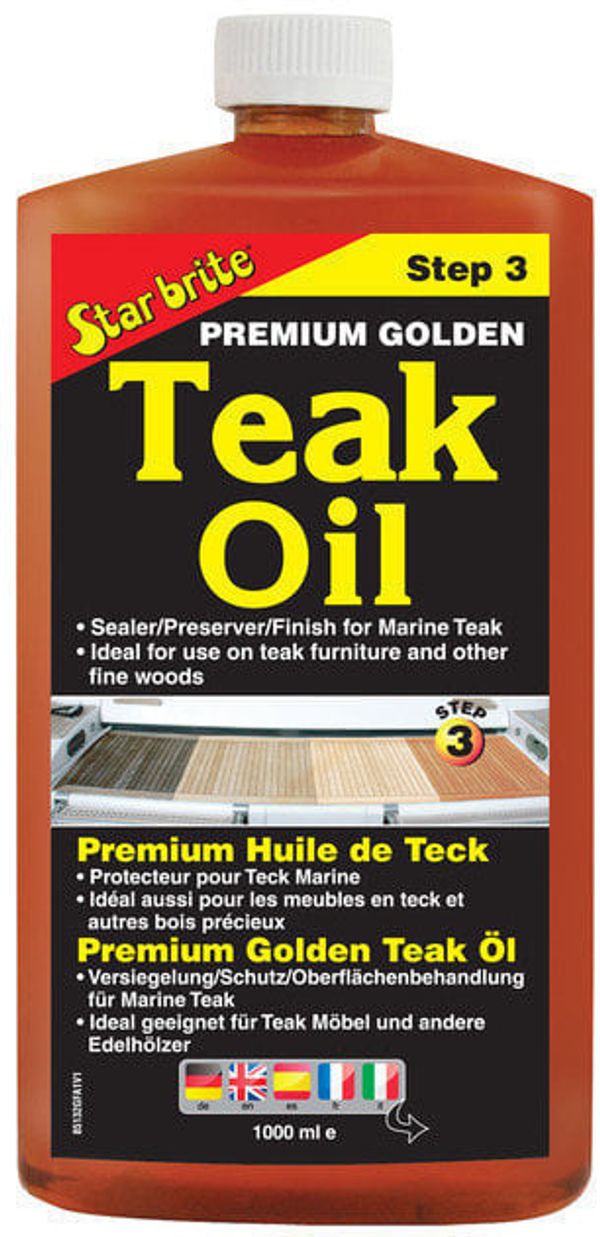 Star Brite Star Brite Premium Golden Teak Oil 3,785L