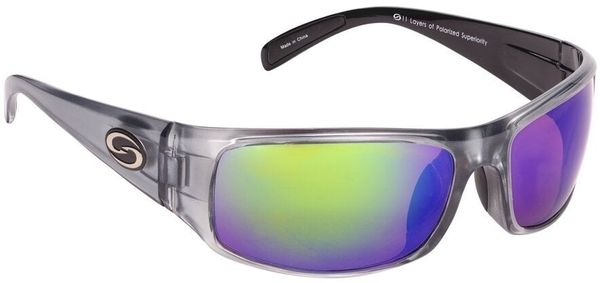 Strike King Strike King S11 Optics Okeechobee Clear Gray Metallic/Green Mirror Рибарски очила