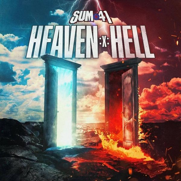 Sum 41 Sum 41 - Heaven :X: Hell (Black & Red with Blue Splattered Coloured) (Indie) (2 LP)