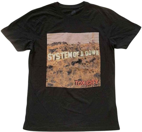 System of a Down System of a Down Риза Toxicity Unisex Black L