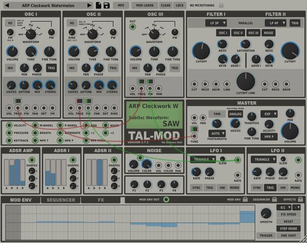 TAL SOFTWARE TAL SOFTWARE Mod Synthesizer (Дигитален продукт)