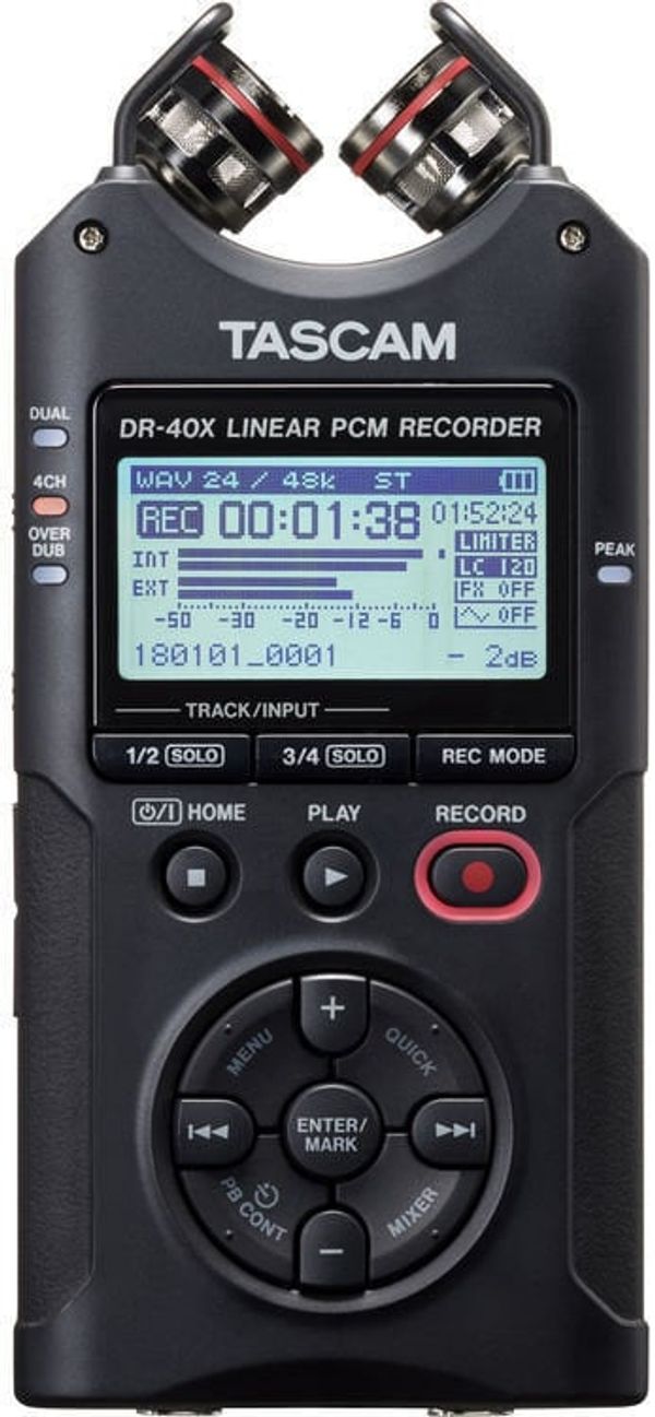 Tascam Tascam DR-40X Черeн