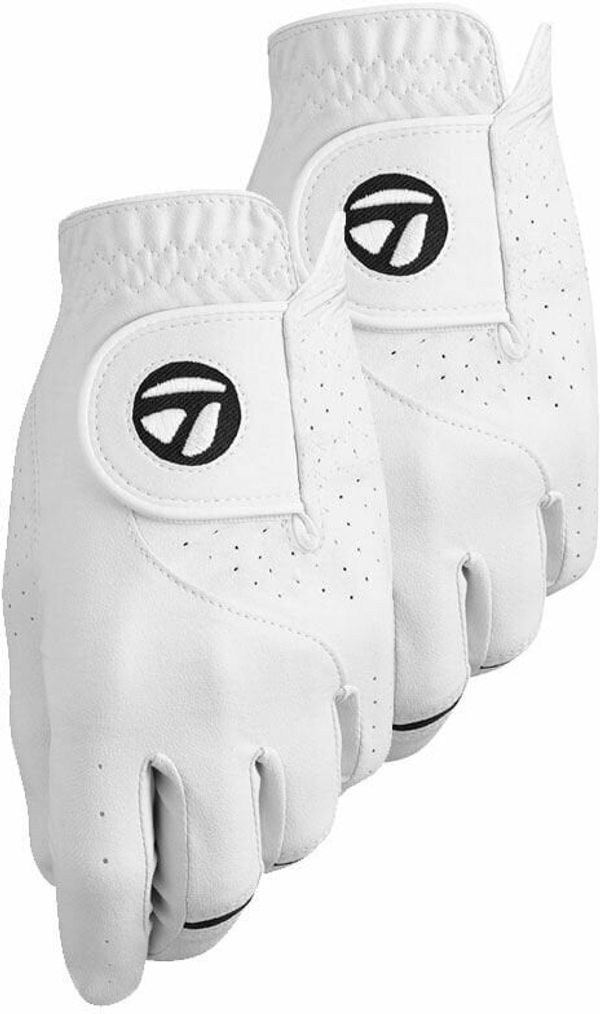 TaylorMade TaylorMade Stratus Tech 2-Pack White Лява ръка XL Мъжки ръкавици
