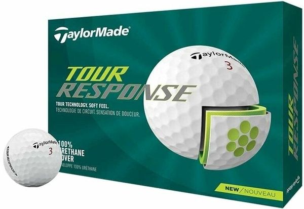 TaylorMade TaylorMade Tour Response Golf Balls White 2022