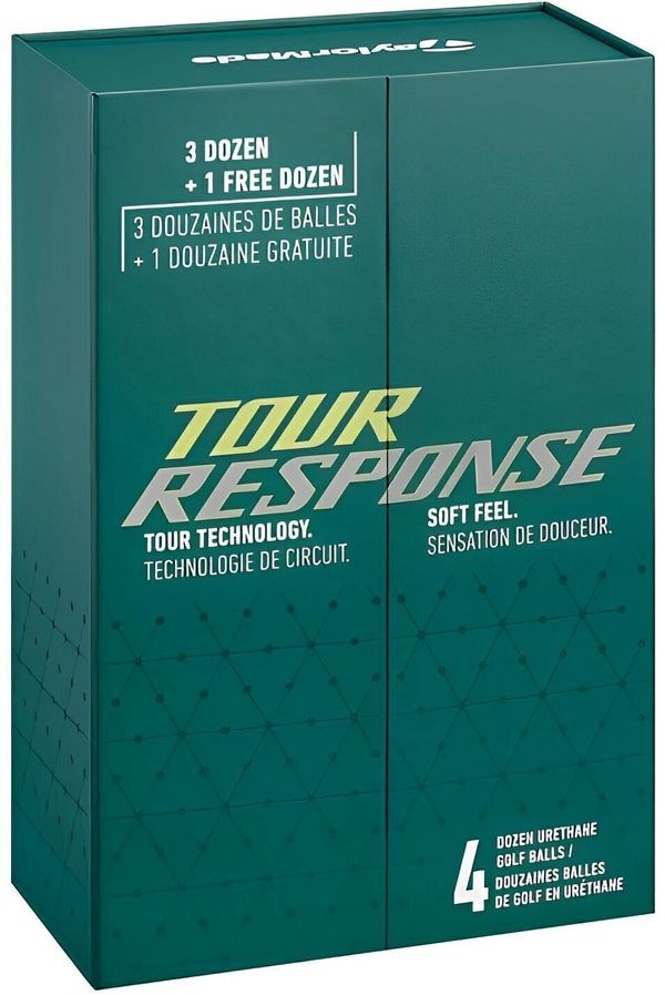 TaylorMade TaylorMade Tour Response Golf Balls White 2022 4 Dozen Box