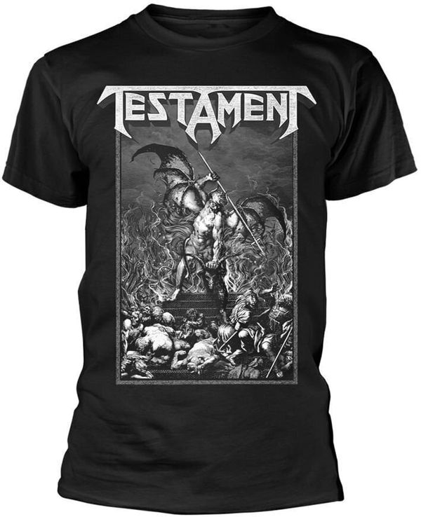 Testament Testament Риза Pitchfork Horns Unisex Black XL